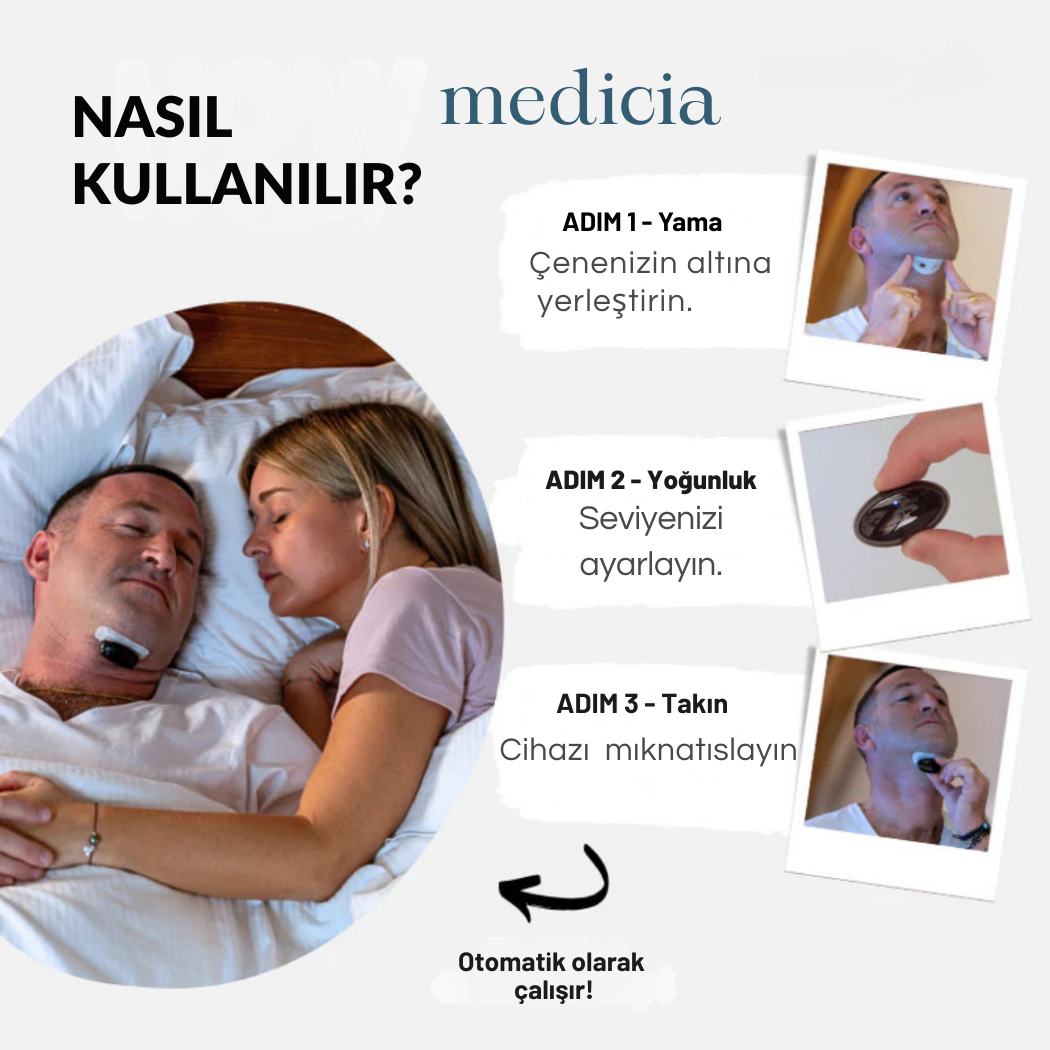 MEDİCİA™ | Horlama Önleyici Nörostimülasyon Cihazı